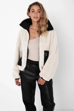 Outlet Madison The Label Aiden Reversible Jacket-White/Black|
