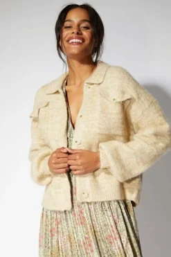 Clearance Minkpink All Season Knit Jacket|