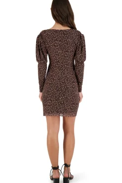 Discount BB Dakota Animal Attitude Leopard Dress|