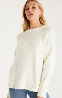 Clearance Z Supply Annette Cozy Sweater-Sandstone|