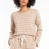 Z Supply Betty Stripe Long Sleeve Top|