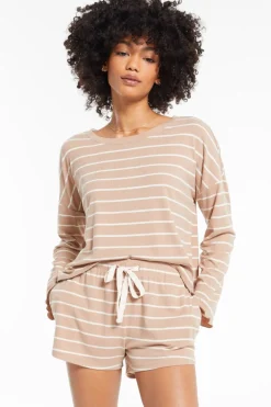 Best Z Supply Betty Stripe Long Sleeve Top|