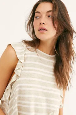 Clearance Free People Between The Lines Tee|