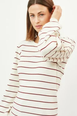 New Minimum Bonja Striped Sweater|