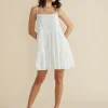 Outlet Minkpink Bowes Mini Dress-White|
