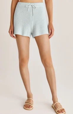 Sale Z Supply Brianna Sweater Short-Skylight|