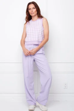 Discount RD Style Brynn Pleated Pant-Lavender|