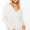 Z Supply Calli Leopard Rib Hacci Cardigan|