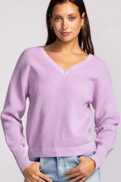 Pink Martini Cameron Sweater-Purple|