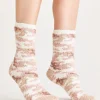 Best Z Supply Camo Plush Socks-Bone|