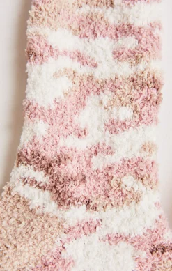Best Z Supply Camo Plush Socks-Bone|