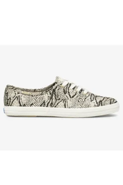 Sale Keds Champion Animal-Cream Snake|