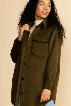 Clearance Pink Martini Charley Jacket-Olive|