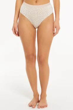 Best Z Supply Cheeky Leopard High Waisted Brief|