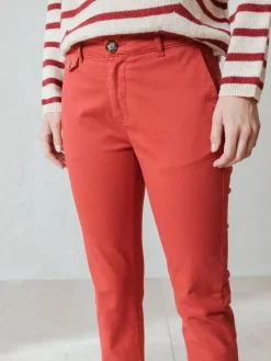 Clearance Indi & Cold Chino Luca Pants-Rojo|