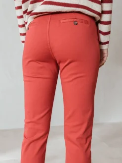 Clearance Indi & Cold Chino Luca Pants-Rojo|