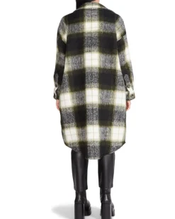 BB Dakota by Steve Madden Chloe Shacket-Green Multi|