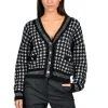 Discount RD Style Coco Crop Button Front Cardigan|