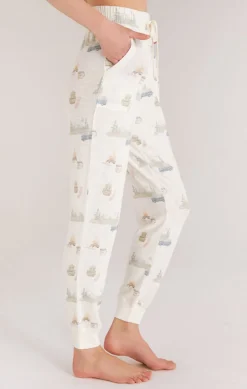 Z Supply Comfy Camper Jogger-Cloud Dancer|