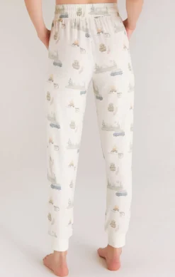 Z Supply Comfy Camper Jogger-Cloud Dancer|