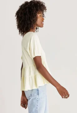 Best Z Supply Cove Slub Tiered Top-Sunrise|