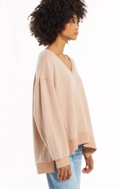 Online Z Supply Cozy V-Neck Modern Weekender-Dusty Amber|