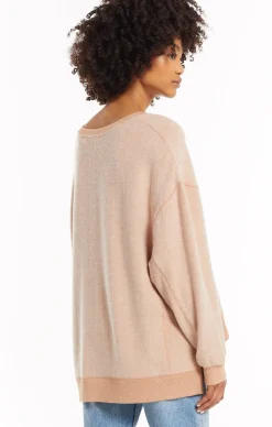 Online Z Supply Cozy V-Neck Modern Weekender-Dusty Amber|