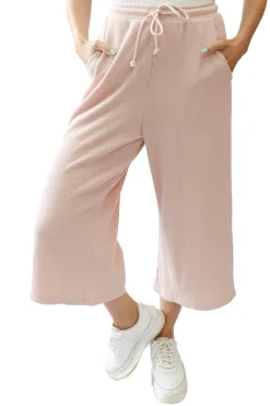 Online RD Style Crop Wide Leg Pant-Shrimp|