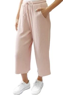 Online RD Style Crop Wide Leg Pant-Shrimp|