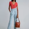 Best Lez a Lez Cropped High Wasted Jeans|