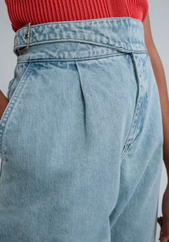 Best Lez a Lez Cropped High Wasted Jeans|