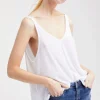 Outlet Free People Dani Tank-White|