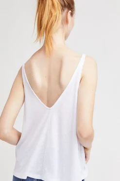 Outlet Free People Dani Tank-White|