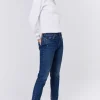 Clearance Unpublished Debbie Step-Mom High Waist Slim Fit-Nightsky|