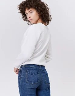 Clearance Unpublished Debbie Step-Mom High Waist Slim Fit-Nightsky|