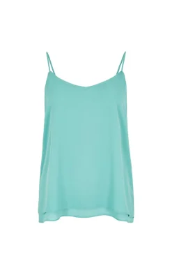 Apricot Double Layer Cami-Aqua|