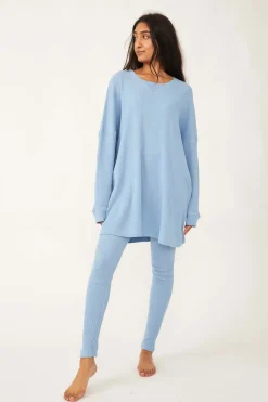 Hot Free People Early Night Legging-Rainy Season|