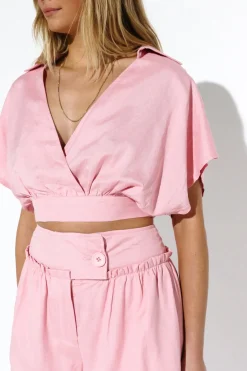 Outlet Madison The Label Emma Top-Pink|