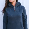 Best Wanakome Faith Half Zip Pullover-Navy|