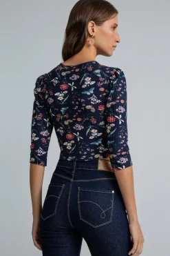 Clearance Lez a Lez Floral Blouse|