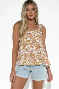 Lost In Lunar Floral Top|