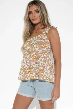 Lost In Lunar Floral Top|