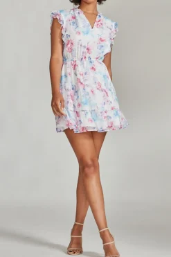 Clearance BB Dakota by Steve Madden Floral Vibes Dress-Ivory|