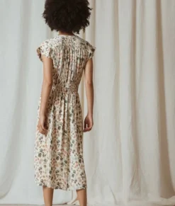 Indi & Cold Fungi Dress-Vanilla|