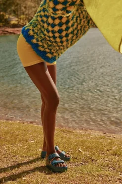 Lemon Jelly Gaia Sandals-Blue Metal|