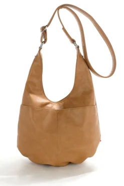 New Colab Gambit Brigitte Large Hobo-Caramel|