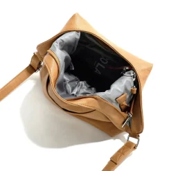 New Colab Gambit Brigitte Large Hobo-Caramel|