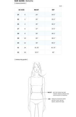 Sale Unpublished Gemma Super High Waist Mod Sailor-Blanch|