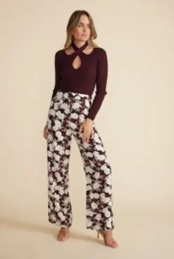 Online Minkpink Gianna Knit Top-Chocolate|