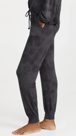 Discount Z Supply Go Getter Tie-Dye Jogger-Washed Black|